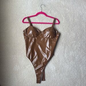 IVY PARK Latex Bodysuit